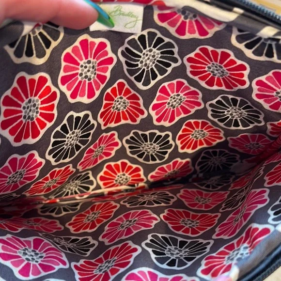 Vera Bradley Pink and Gray Floral laptop bag - Picture 4 of 6